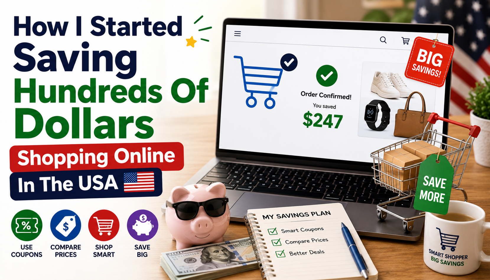 How I Started Saving Hundreds Of Dollars Shopping Online In The USA 